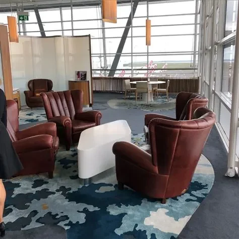 A consulting lounge area with armchairs